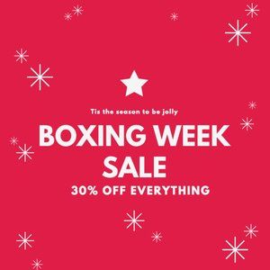 30% OFF WHOLE CLOSET